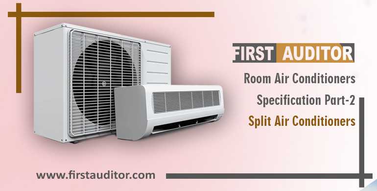 Room Air Conditioners-Specification Part 2 Split Air Conditioners