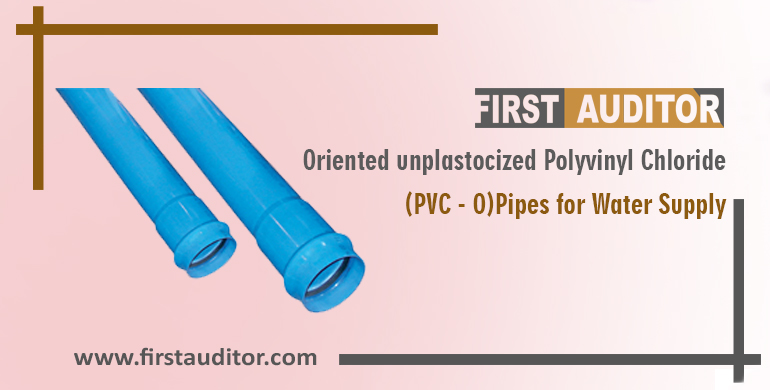 Oriented unplasticized polyvinyl chloride (PVC-O) pipes for water supply